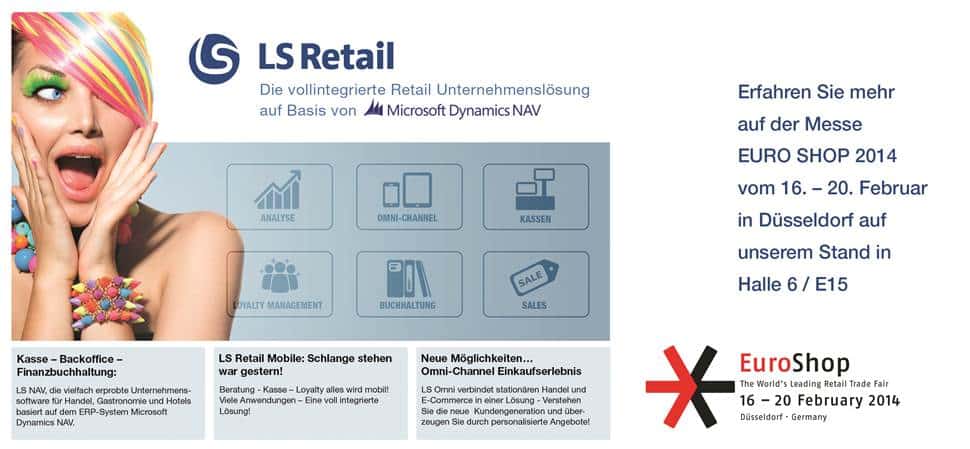 Prodware und LS Retail auf der Euroshop 2014