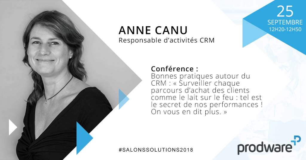 Anne Canu - Responsable d'activités CRM